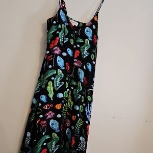 Colorful Patterned Maxi Dress